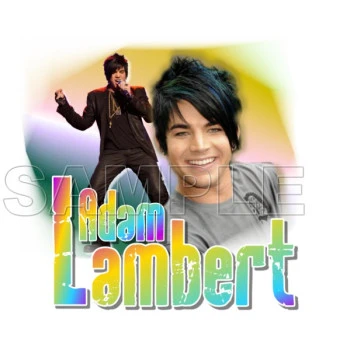 Adam Lambert  T Shirt Iron on Transfer  Decal  ~#2