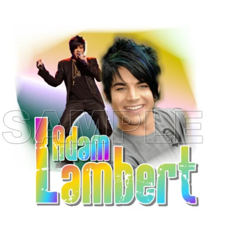 Adam Lambert  T Shirt Iron on Transfer  Decal  ~#2
