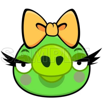 Angry Birds  Pig T Shirt Iron on Transfer  Decal  ~#11