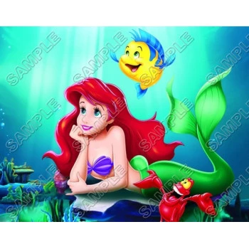 Ariel  The Little Mermaid  T Shirt Iron on Transfer Decal ~#31