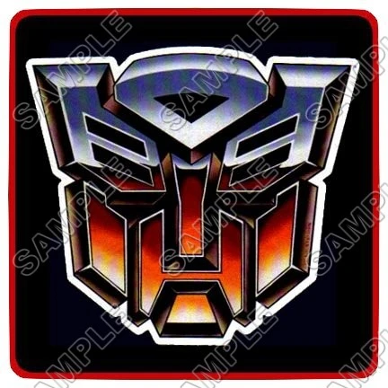 Autobot Logo  Transformers T Shirt Iron on Transfer Decal ~#10