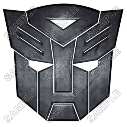Autobot Logo  Transformers T Shirt Iron on Transfer Decal ~#8