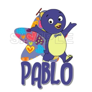 Backyardigans  Pablo T Shirt Iron on Transfer  Decal  ~#9