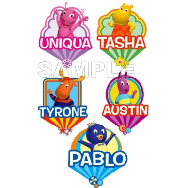 Backyardigans  T Shirt Iron on Transfer  Decal  ~#3