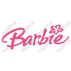 Barbie Logo  T Shirt Iron on Transfer Decal ~#3