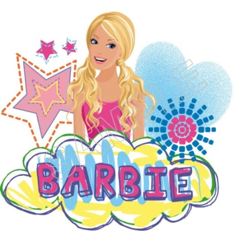 Barbie T Shirt Iron on Transfer Decal ~#6