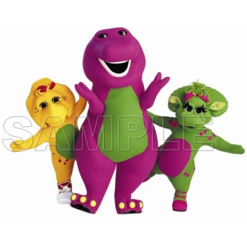 Barney T Shirt Iron on Transfer  Decal  ~#5