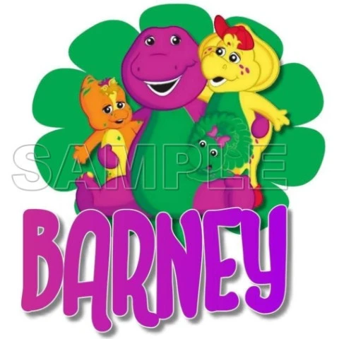Barney T Shirt Iron on Transfer  Decal  ~#8