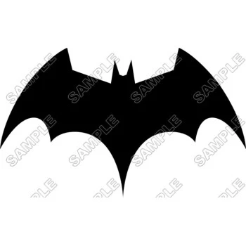 Batman Logo Black  T Shirt Iron on Transfer  Decal  ~#15
