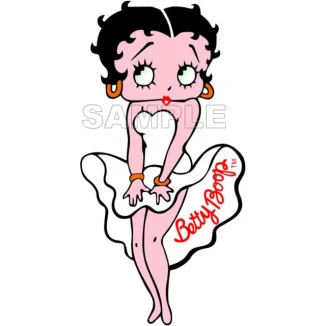 Betty Boop T Shirt Iron on Transfer Decal ~#1