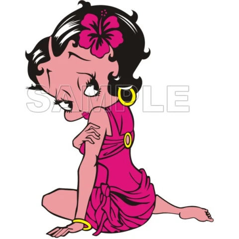 Betty Boop T Shirt Iron on Transfer Decal ~#2