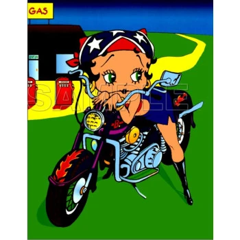 Betty Boop T Shirt Iron on Transfer Decal ~#4