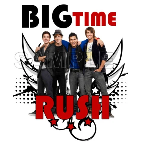 Big Time Rush  T Shirt Iron on Transfer  Decal  ~#2