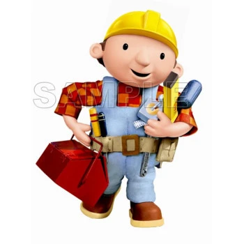 Bob the Builder T Shirt Iron on Transfer Decal ~#3