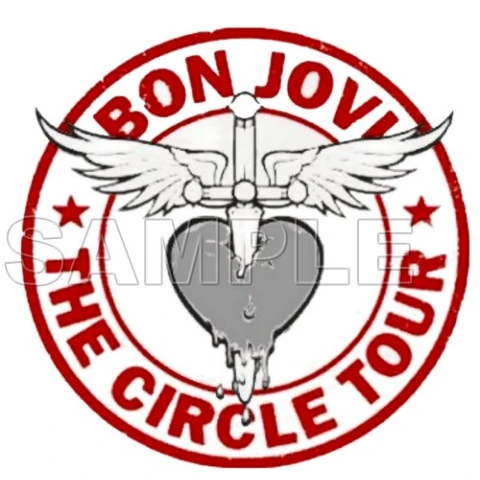 Bon Jovi  T Shirt Iron on Transfer Decal ~#2
