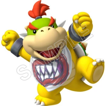 Bowser Jr. T Shirt Iron on Transfer  Decal  ~#42