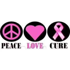 Breast Cancer Awareness T Shirt Iron on Transfer Decal ~#5