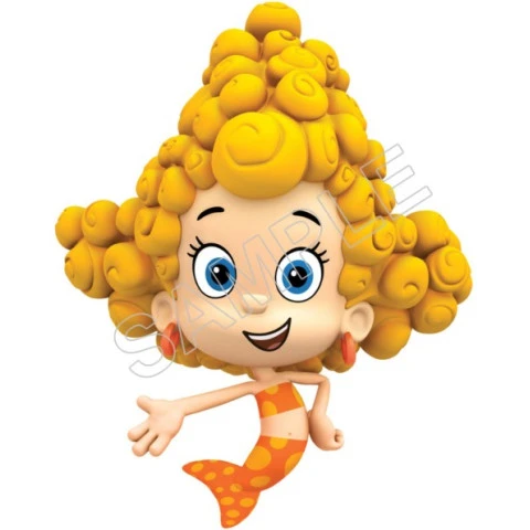 Bubble Guppies Deema T Shirt Iron on Transfer Decal ~#4