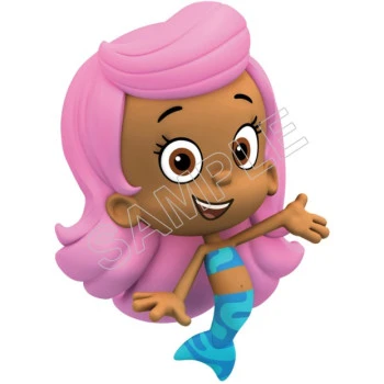 Bubble Guppies Molly  T Shirt Iron on Transfer Decal ~#7