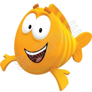 Bubble Guppies Mr. Grouper T Shirt Iron on Transfer Decal ~#8