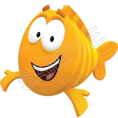 Bubble Guppies Mr. Grouper T Shirt Iron on Transfer Decal ~#8
