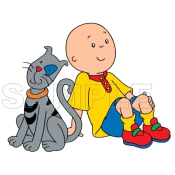 Caillou T Shirt Iron on Transfer Decal ~#12