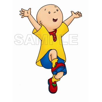 Caillou T Shirt Iron on Transfer Decal ~#14