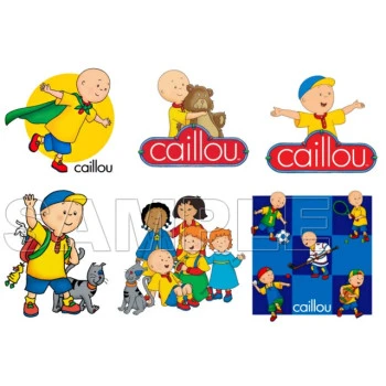 Caillou  T Shirt Iron on Transfer  Decal  ~#2
