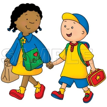 Caillou T Shirt Iron on Transfer Decal ~#3