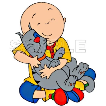 Caillou T Shirt Iron on Transfer Decal ~#6