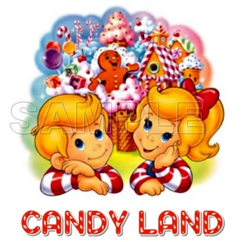 Candy Land T Shirt Iron on Transfer Decal ~#2