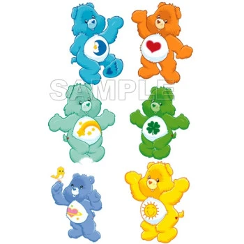 Care Bears  T Shirt Iron on Transfer  Decal  ~#2