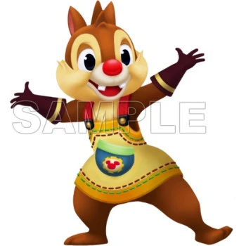 Chip 'n' Dale  T Shirt Iron on Transfer Decal ~#1