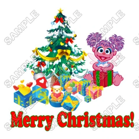 Christmas Abby Cadabby  T Shirt Iron on Transfer Decal ~#46