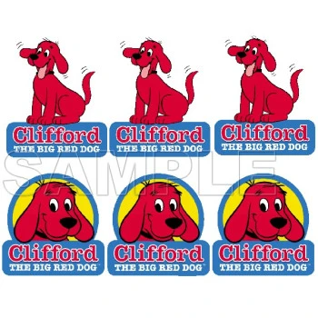 Clifford the Big Red Dog  T Shirt Iron on Transfer  Decal  ~#1