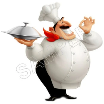 Cook Chef  T Shirt Iron on Transfer  Decal  ~#15