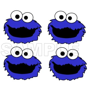 Cookie Monster  T Shirt Iron on Transfer  Decal  ~#1