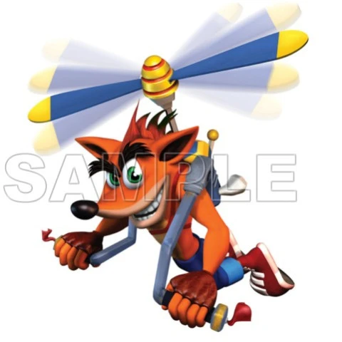 Crash Bandicoot T Shirt Iron on Transfer Decal ~#4