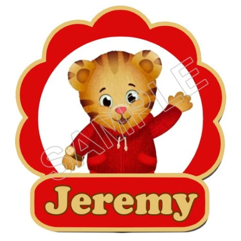 Daniel Tigers Neighborhood Custom Personalized  T Shirt Iron on Transfer Decal ~#77