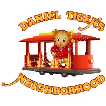 Daniel Tiger's Neighborhood  T Shirt Iron on Transfer Decal ~#2