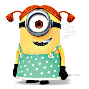 Despicable Me Minion Girl  T Shirt Iron on Transfer Decal ~#8