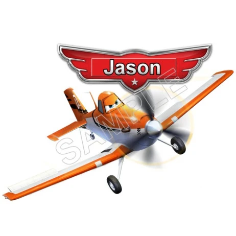 Disney Planes  Birthday  Personalized  Custom  T Shirt Iron on Transfer Decal ~#34