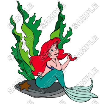 Disney Princess Ariel Little Mermaid  T Shirt Iron on Transfer Decal ~#5