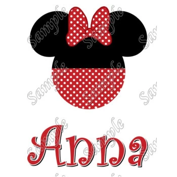 Disney Vacation  Minnie Mouse  Personalized  Custom  T Shirt Iron on Transfer Decal ~#201