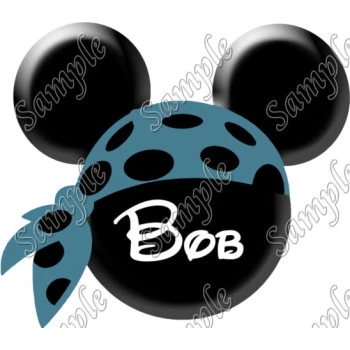 Disney World Vacation Pirate Custom Personalized  T Shirt Iron on Transfer Decal ~#85
