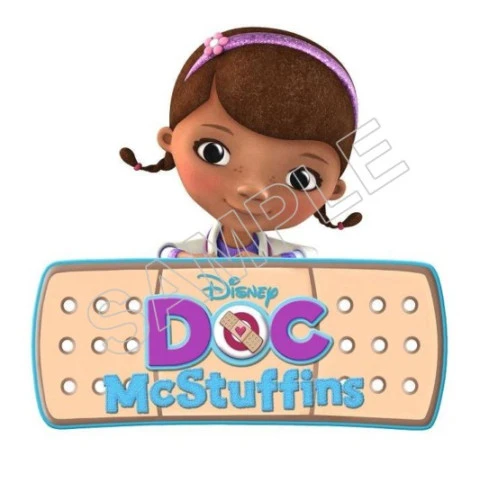 Doc McStuffins T Shirt Iron on Transfer Decal ~#3