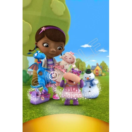 Doc McStuffins T Shirt Iron on Transfer Decal ~#4