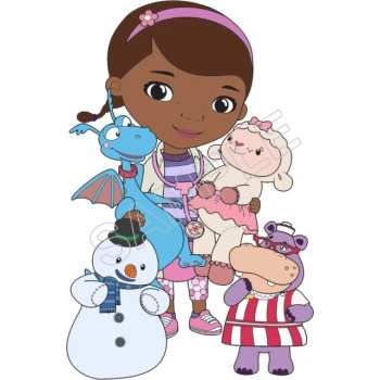 Doc McStuffins T Shirt Iron on Transfer Decal ~#6