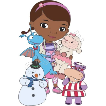 Doc McStuffins T Shirt Iron on Transfer Decal ~#6