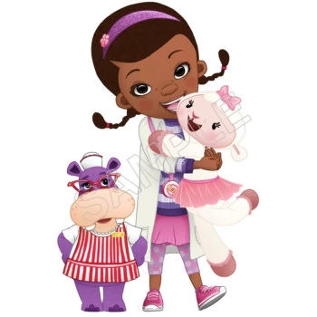 Doc McStuffins T Shirt Iron on Transfer Decal ~#7